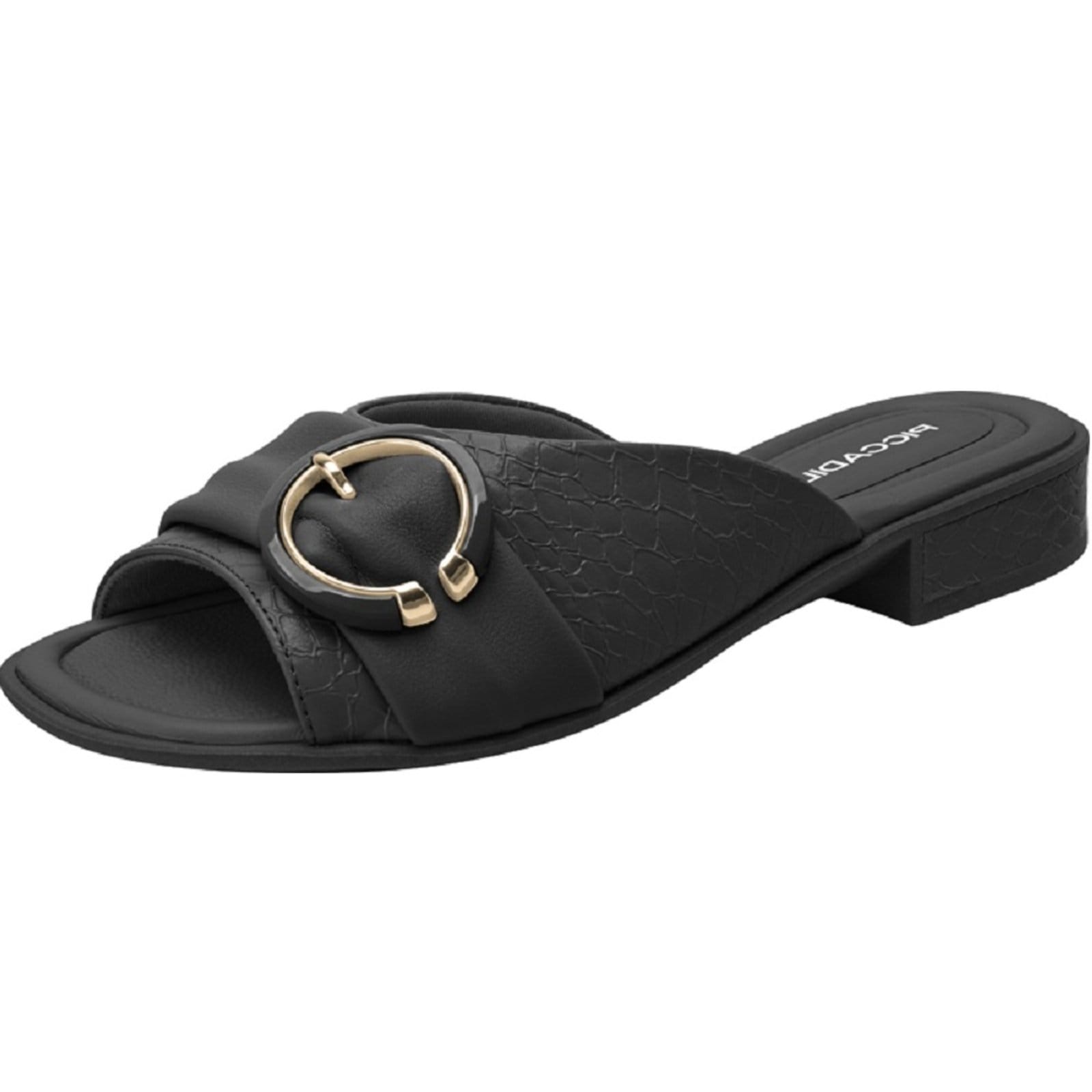 Chinelo Piccadilly Tamanco Taila Salto Baixo