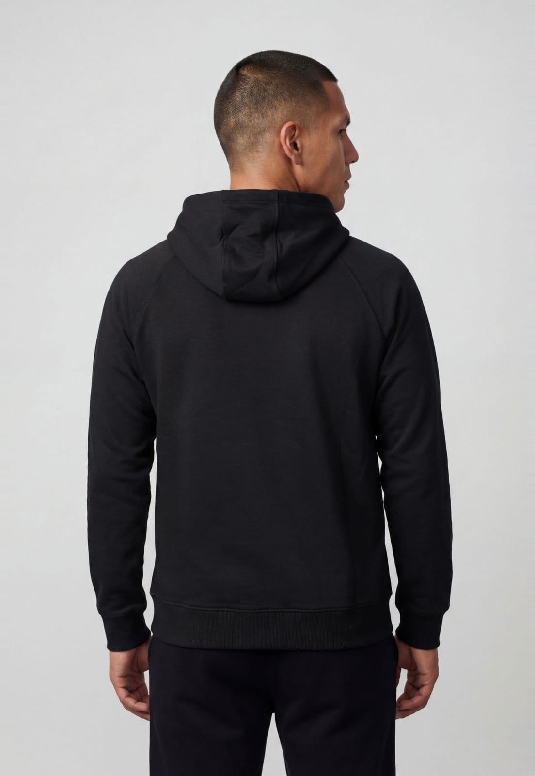 Vista 2 Blusa de Moletom Masculina Fila Classic B Preta Fila preto