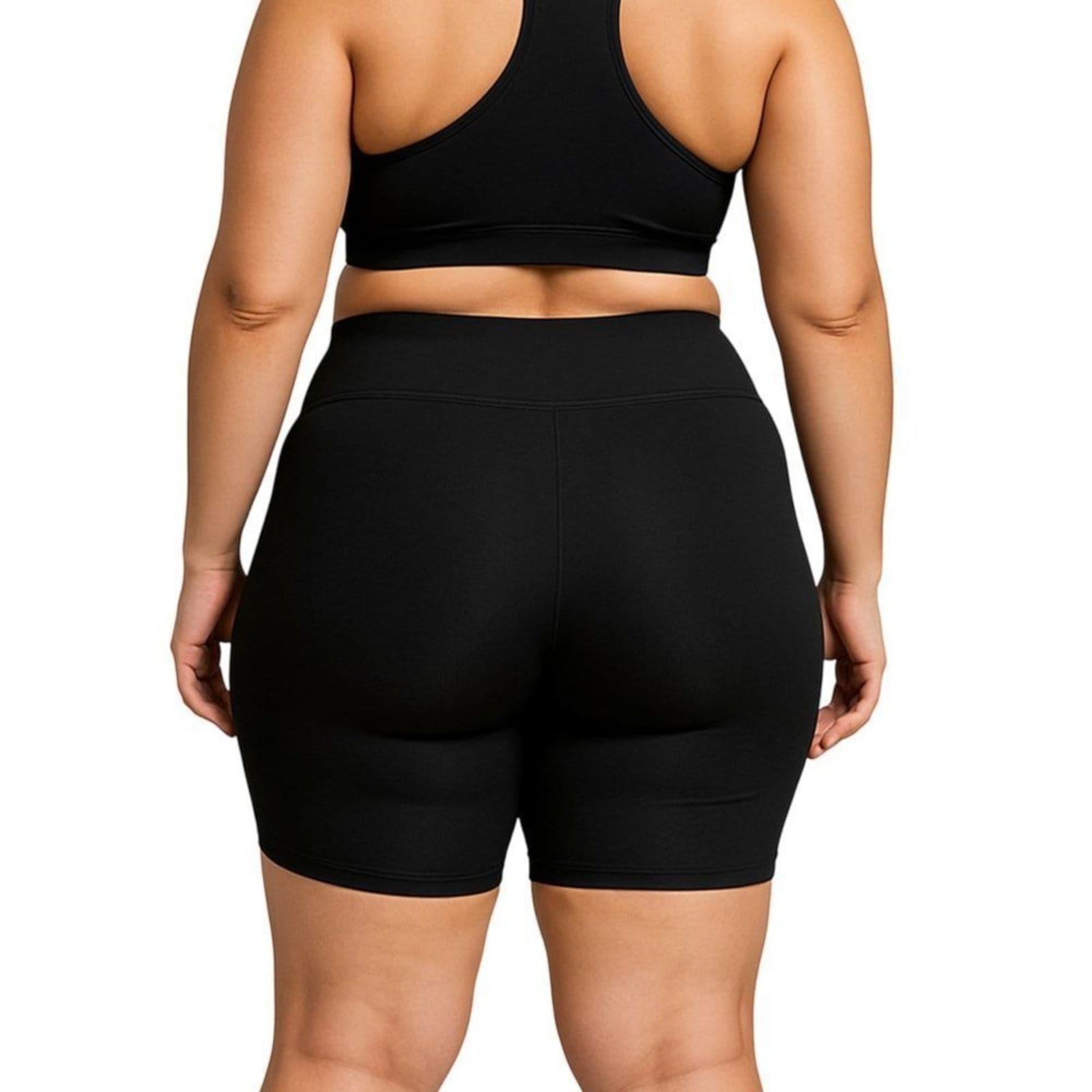Vista 2 Bermuda de Compressão Diadora Small Logo Plus Size Feminina Diadora preto