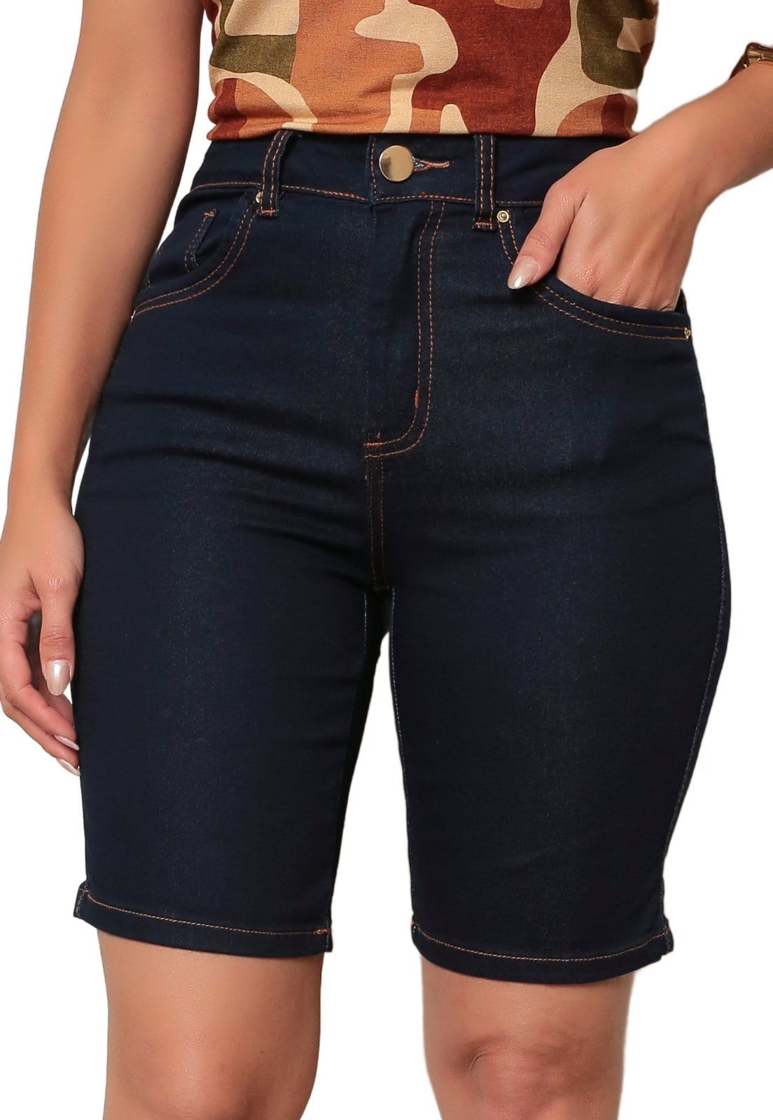 Bermuda Ciclista Dellamarca Escuro