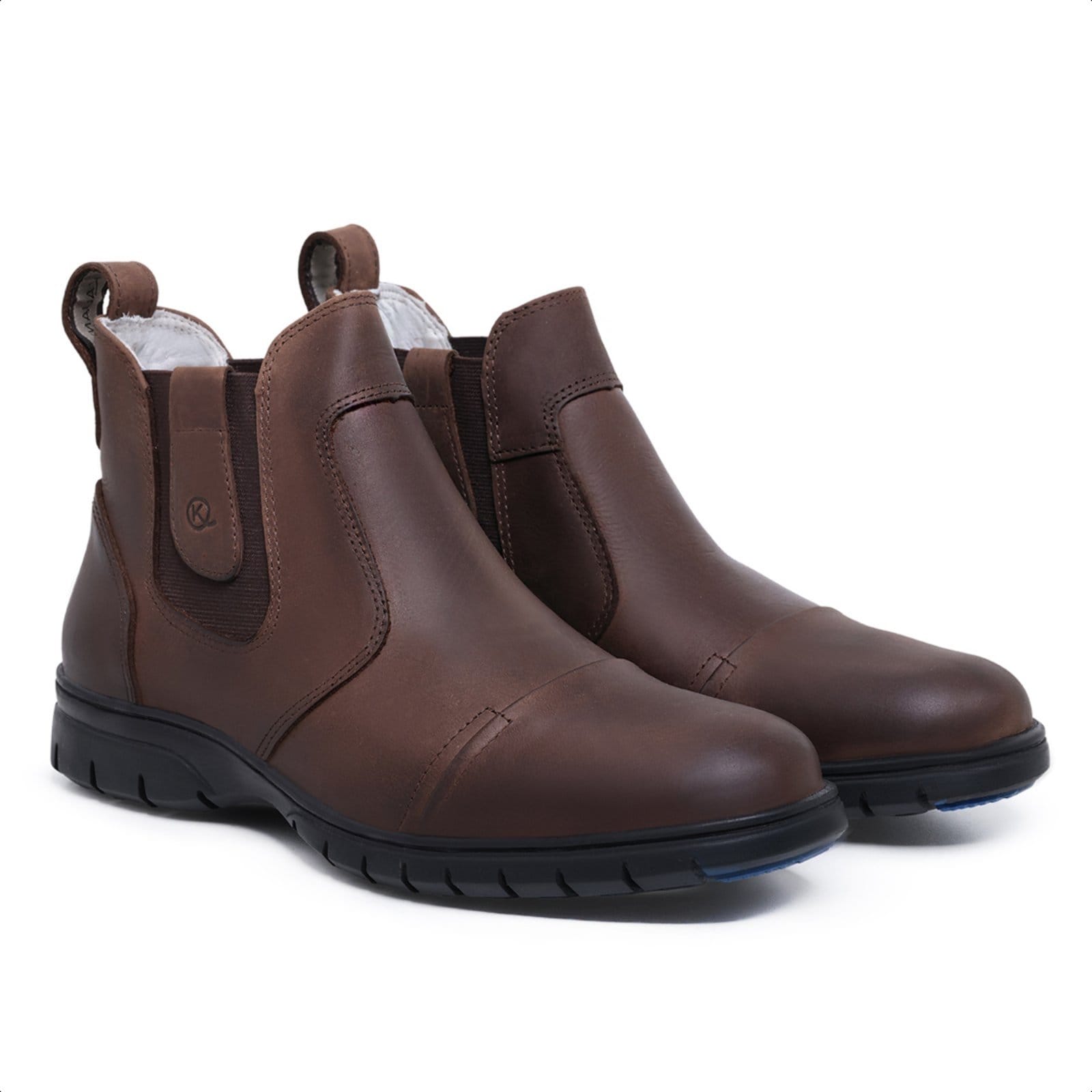 Vista principal BOTA MASCULINO DE COURO, MODELOS 9750 HORSE CAFE Escuro Mister Couros marrom