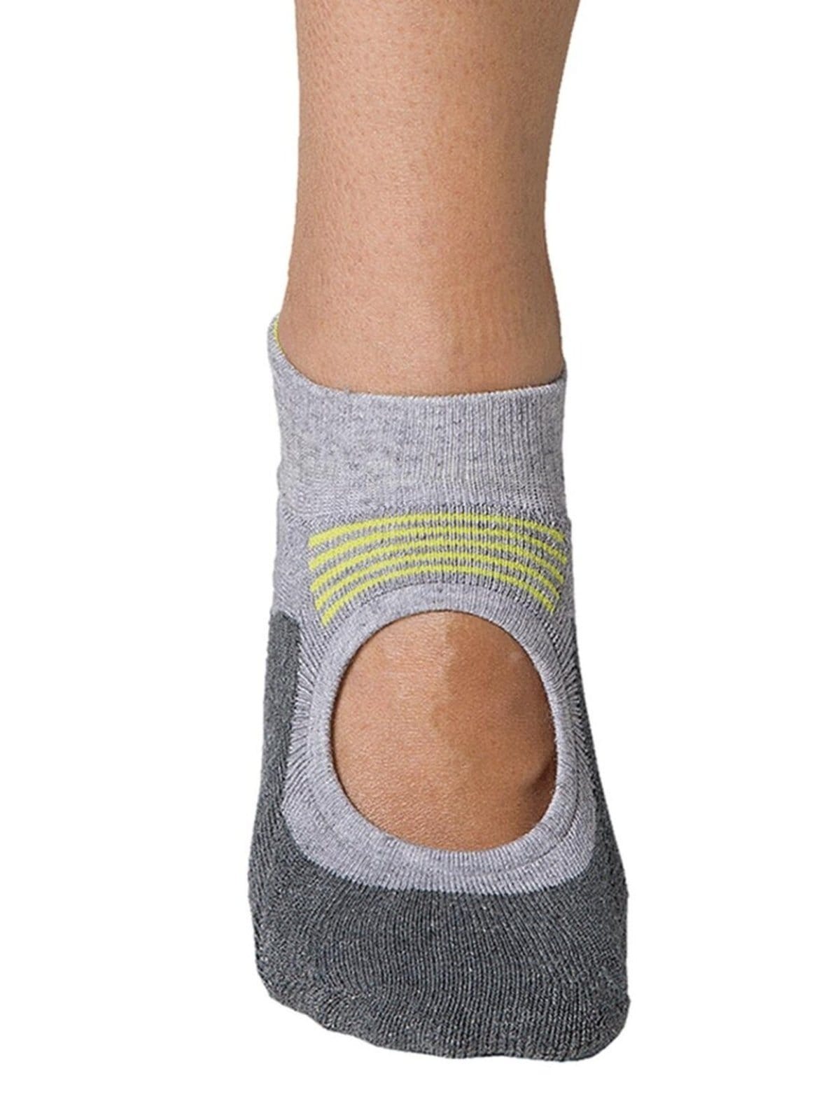 Vista principal Sapatilha Antiderrapante Pilates Lupo 3286-002 Preto Lupo cinza