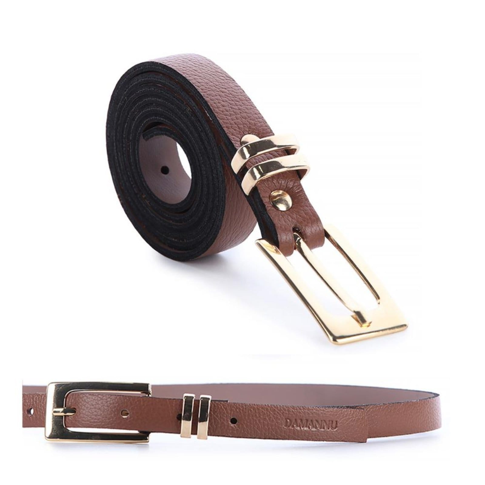 Anne - Cinto Femino Couro Legítimo