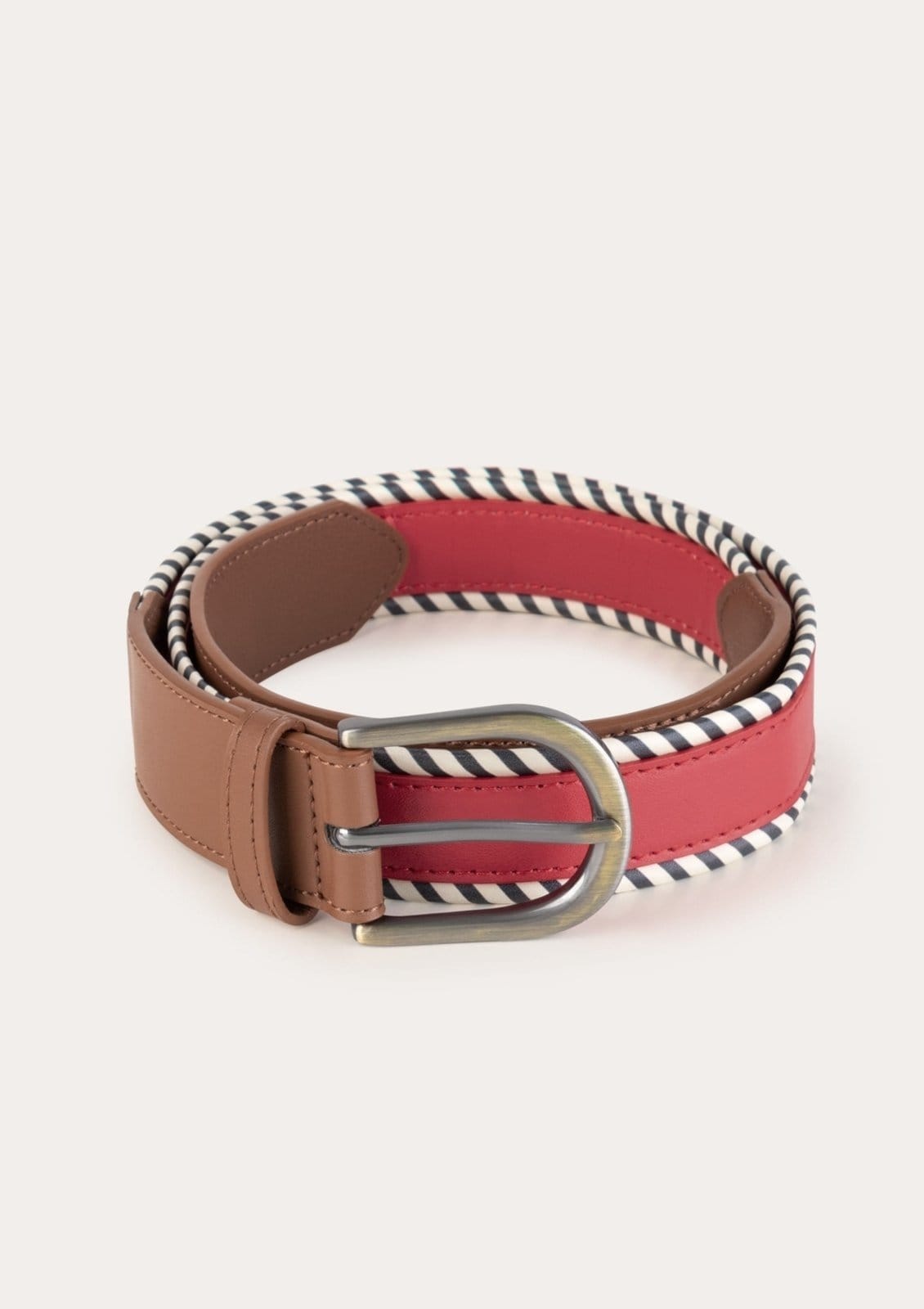 Vista principal Cinto Feminino Multicolorido Hering marrom