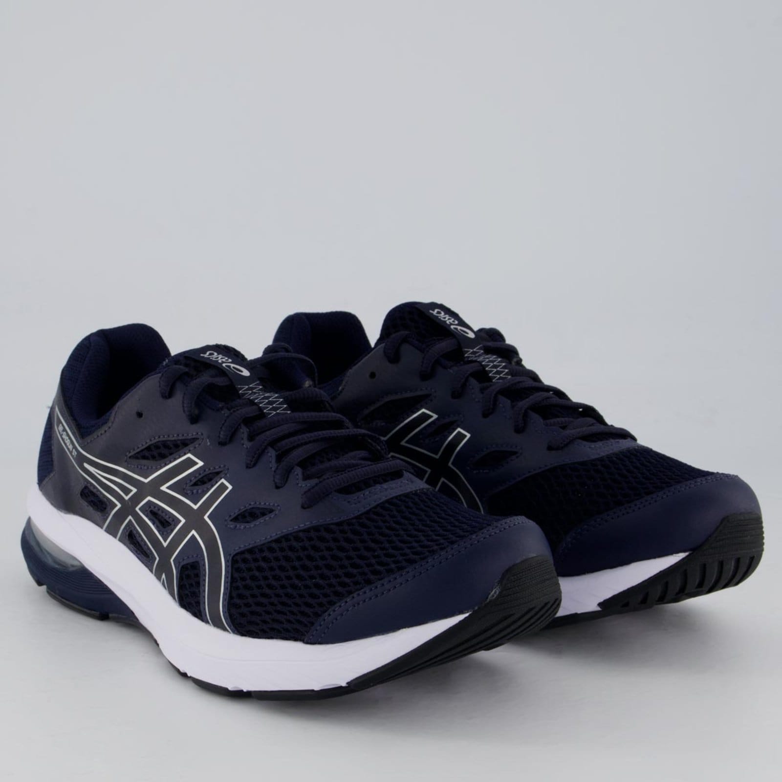 Vista 2 Tênis Asics Gel Shogun ST Marinho ASICS preto