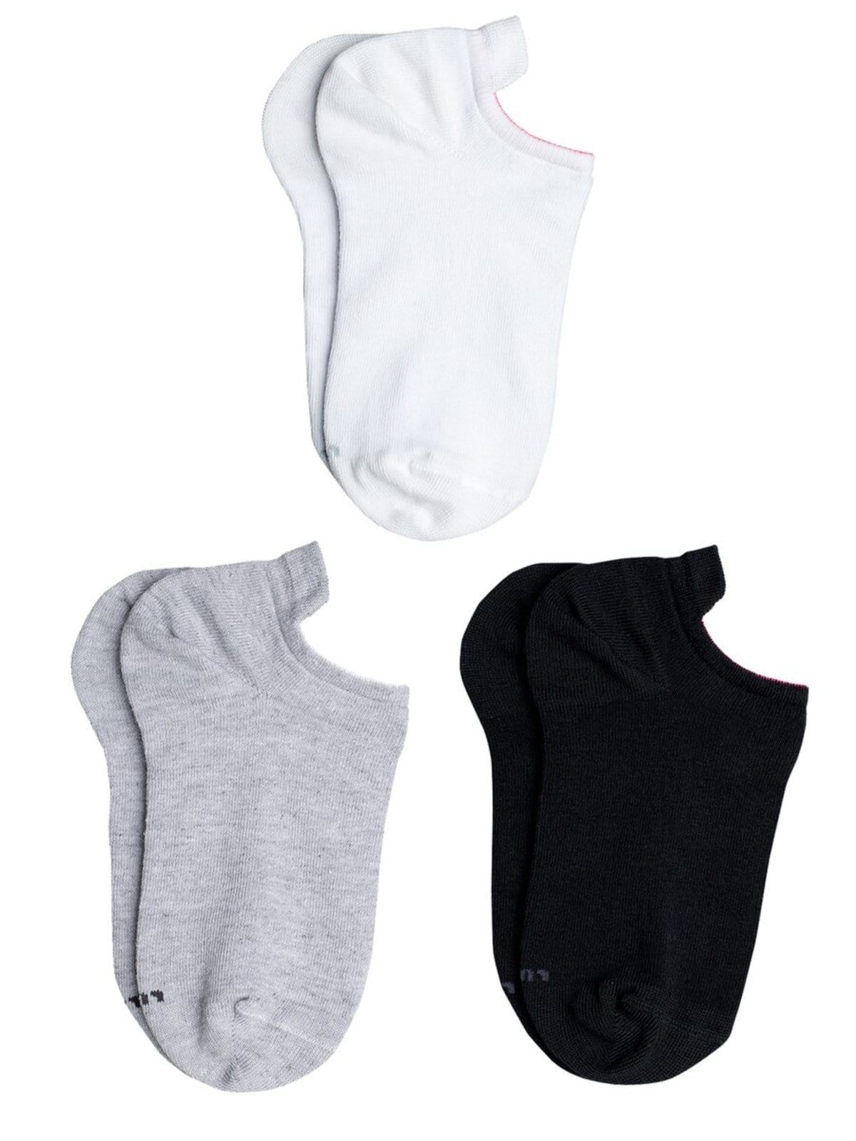 Vista principal Kit com 3 Meias Cano Curto Lupo Lupo branco