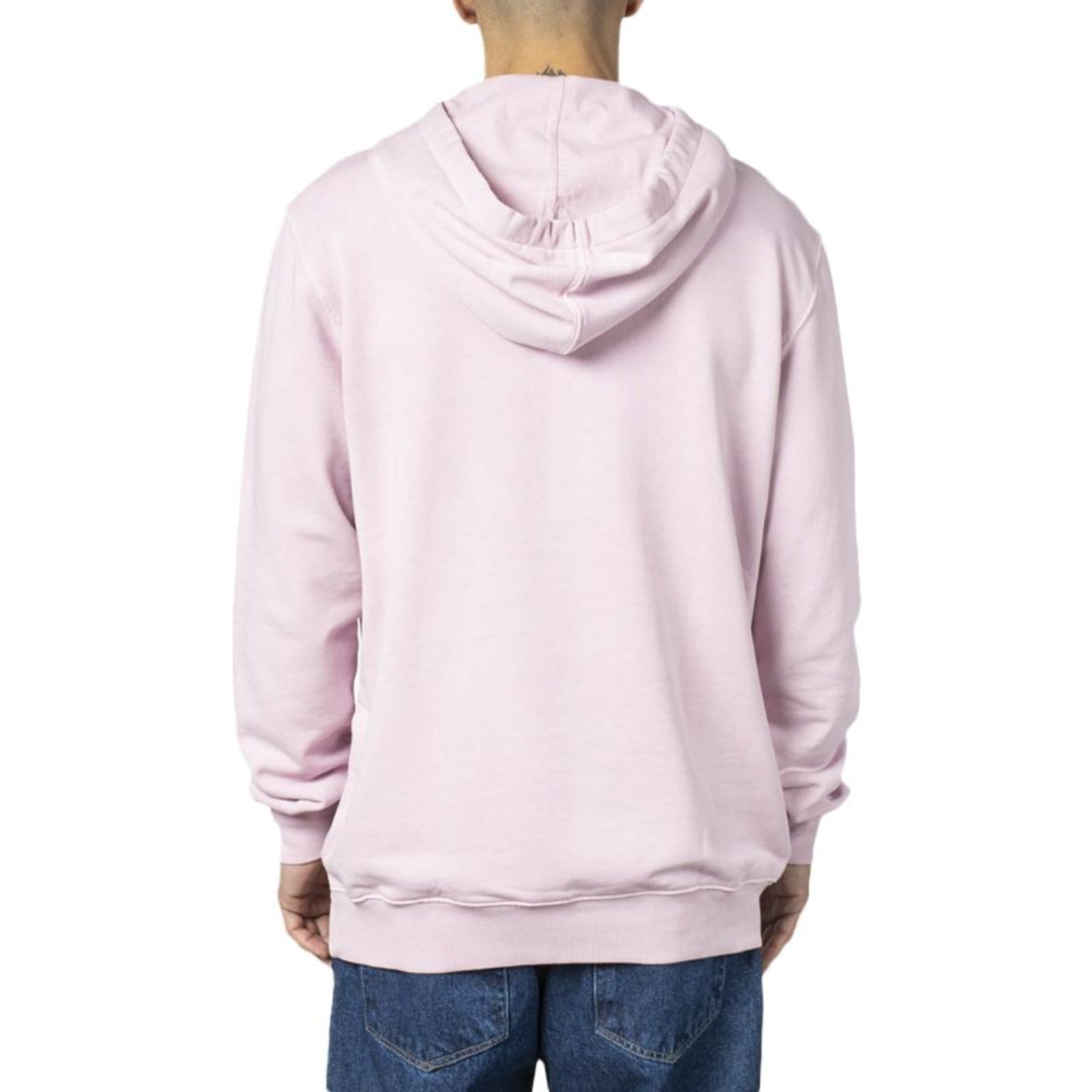 Vista 2 Moletom RVCA Canguru Anp Label WT23 Masculino Escuro RVCA rosa