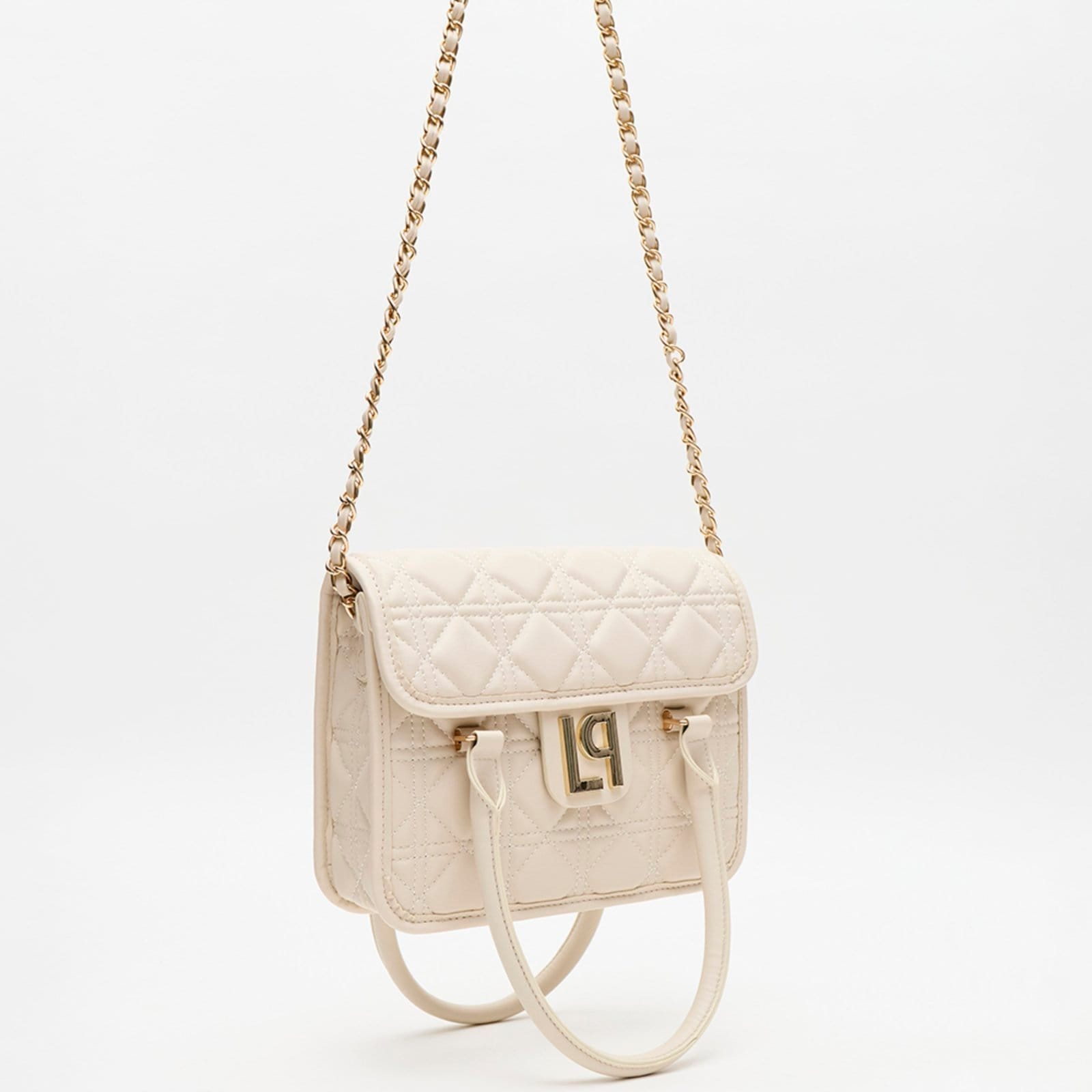 Vista 2 Bolsa Tote Lança Perfume Matelasse Ou26 Off White Feminino Lança Perfume amarelo white
