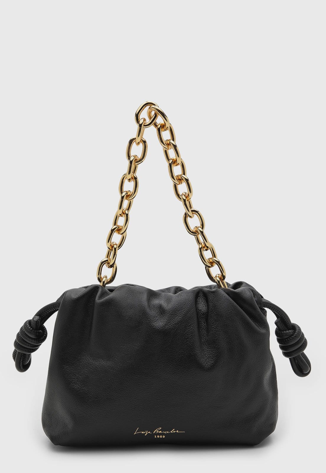 Bolsa Feminina Luiza Barcelos Alça Corrente Preta