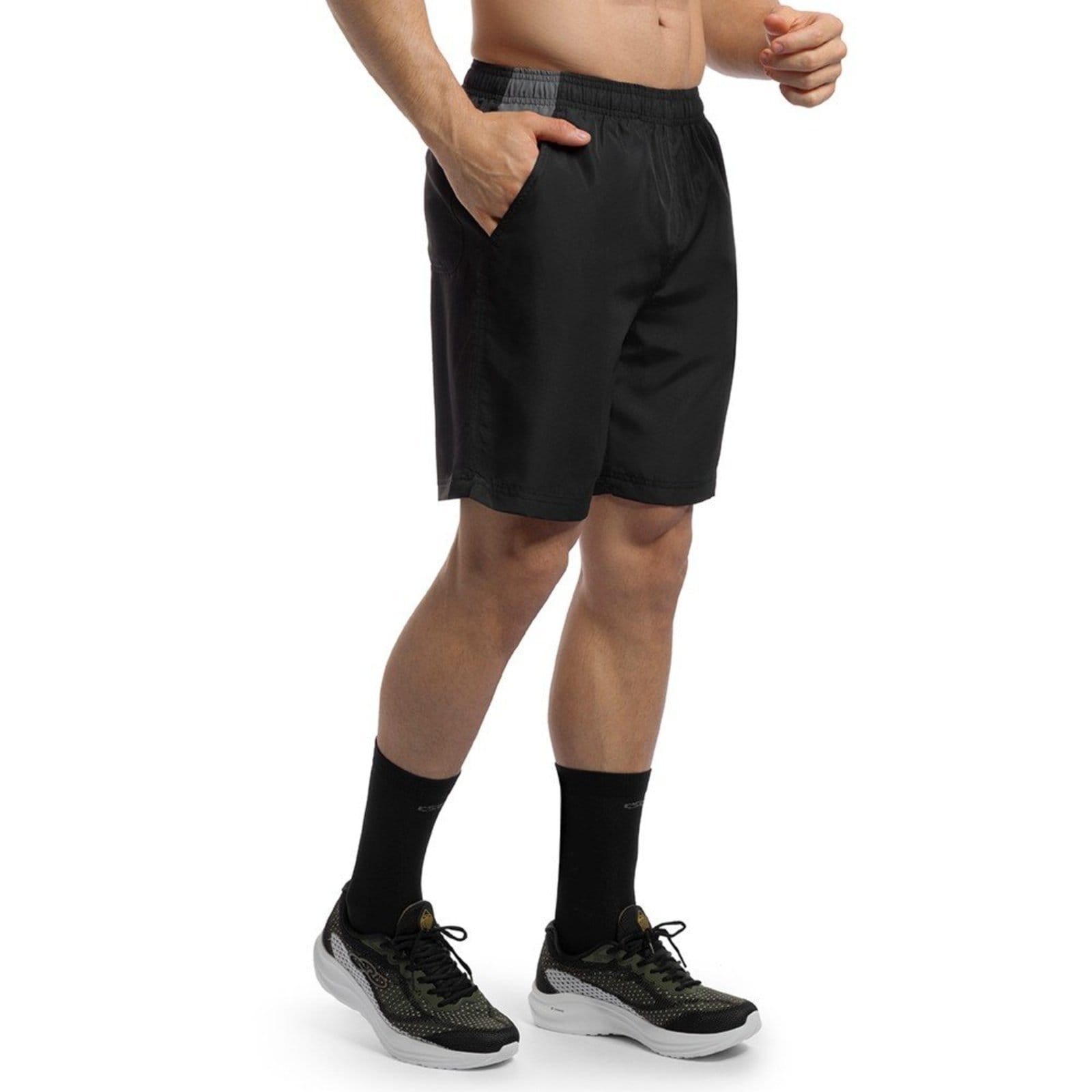 Vista 2 Bermuda Olympikus Treino 7 OLYMPIKUS preto