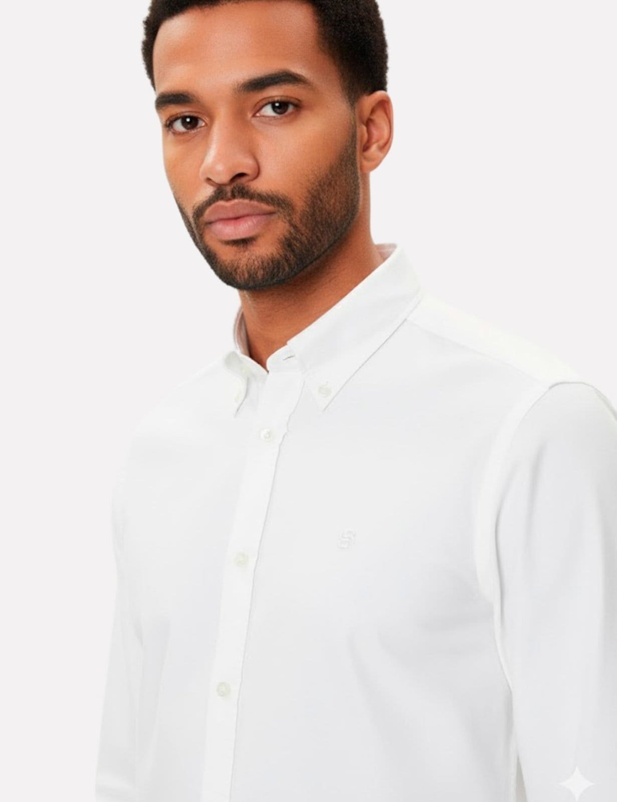 Camisa Hugo Boss Masculina Slim Fit H-ROAN-BD-E-C1-253 Branca - 2