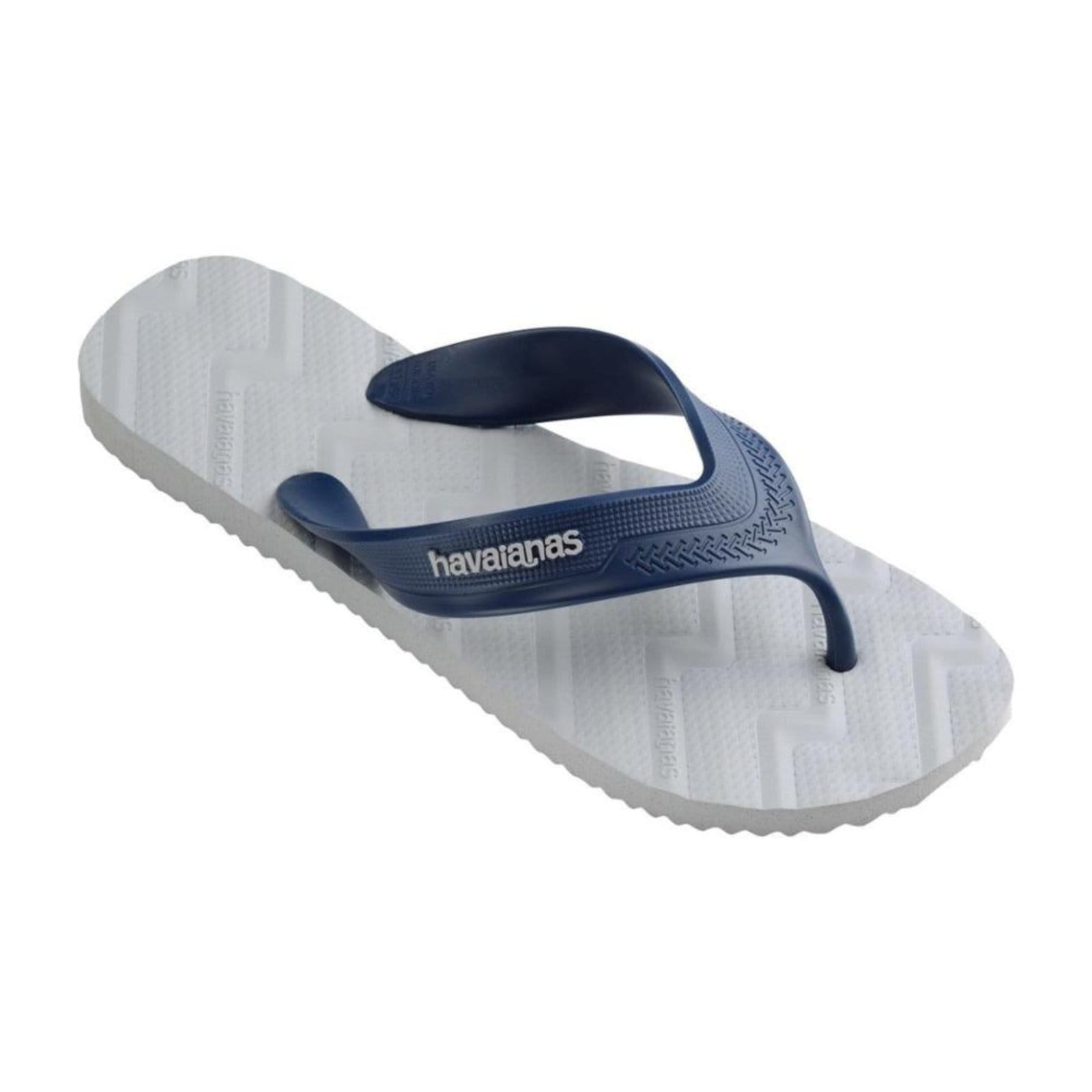 Chinelo Masculino Havaianas Track Waves Cinza/Azul Incolor - 2