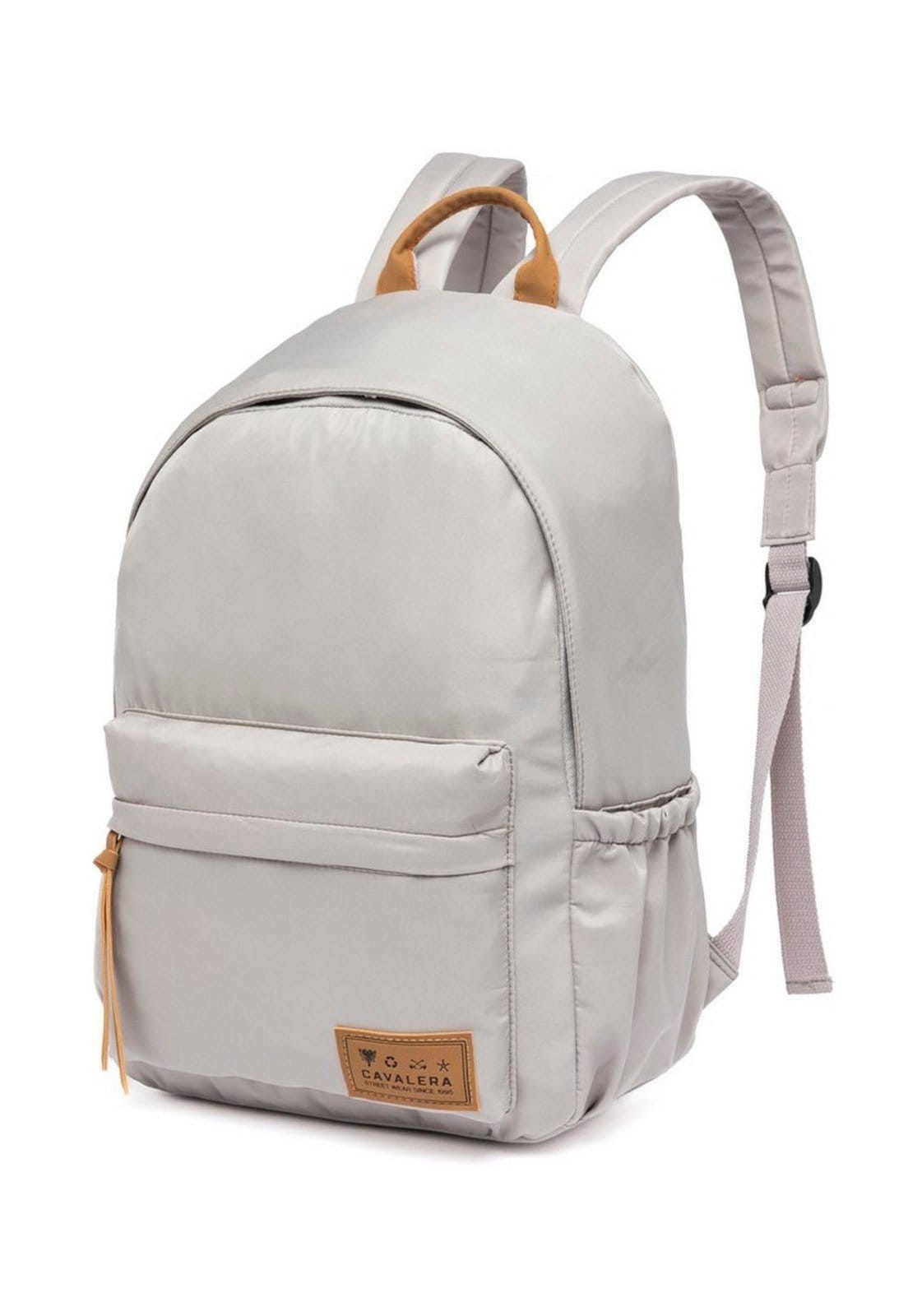 Vista 2 Mochila Masculina Cavalera Resistente Espaçosa Escolar Trabalho Cavalera cinza