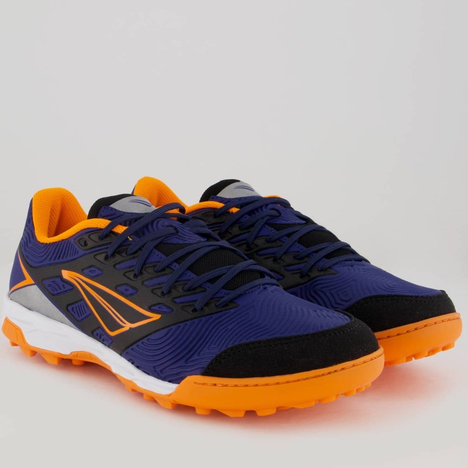 Vista 2 Chuteira Penalty Viento Y-1 Society Marinho Penalty azul marinho