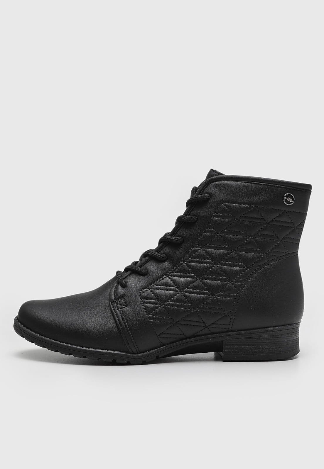 Bota Dakota Matelassê Preta