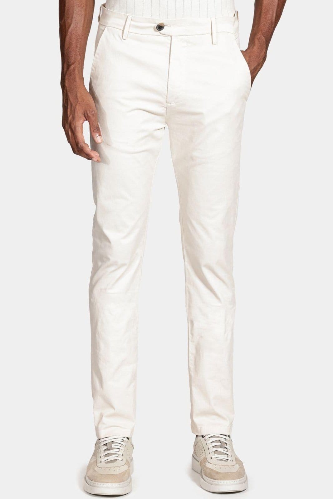 Calça Aramis Sarja Slim Alfaiataria Areia