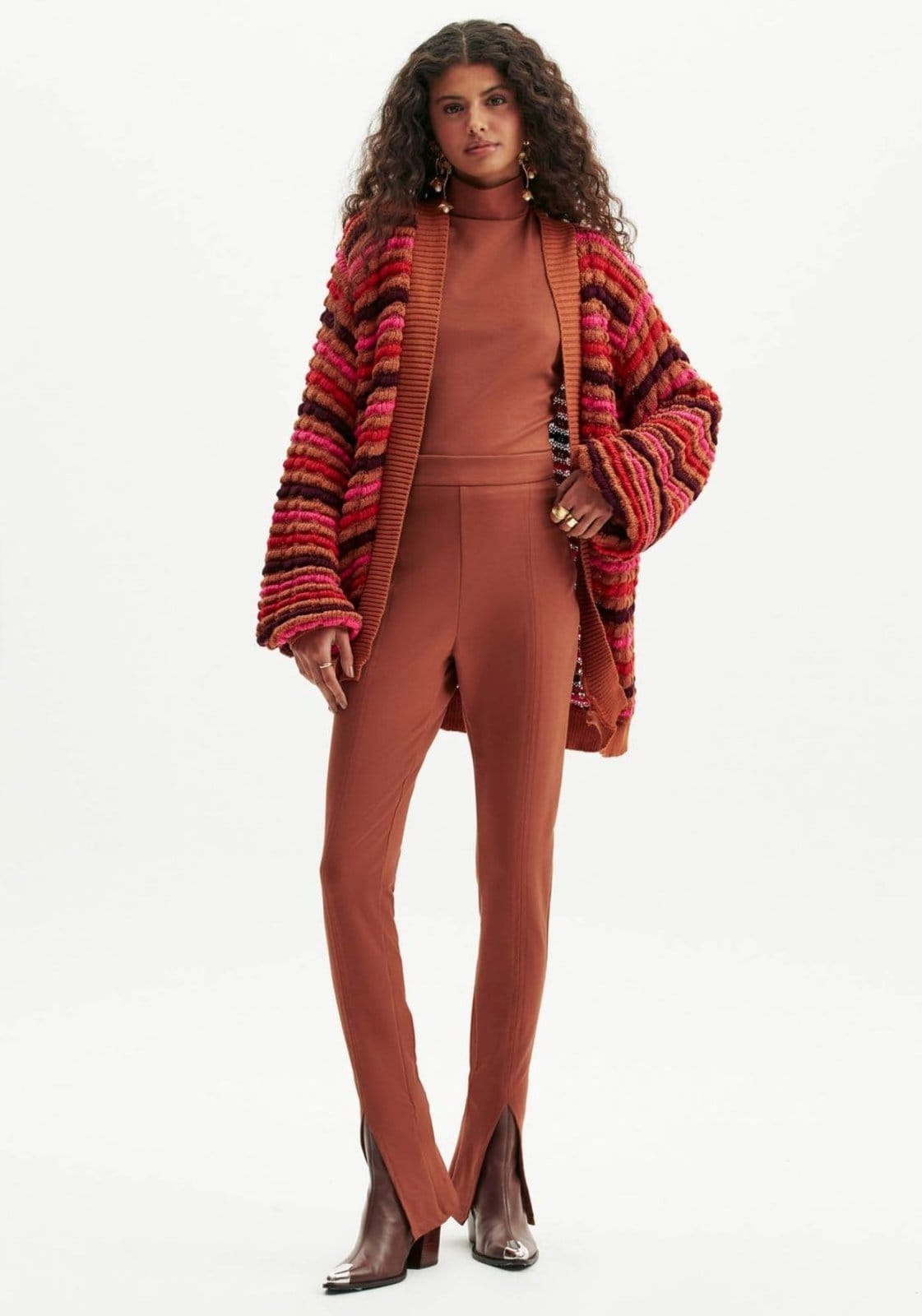 Legging Boot Cut Cintura Alta