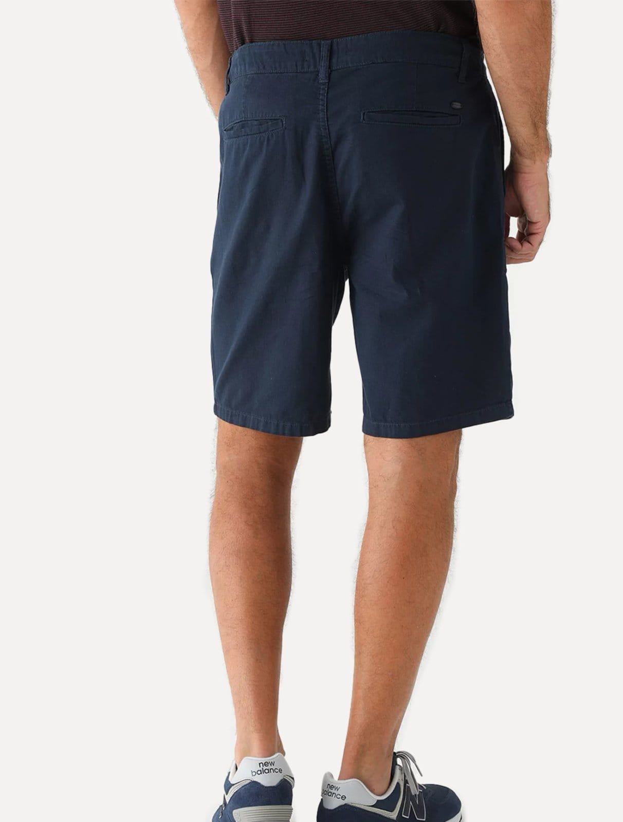 Vista 2 Bermuda Aramis Masculina Chino Maquinetada Aramis azul marinho