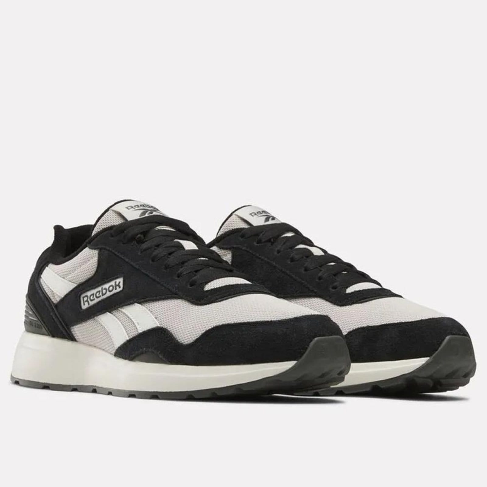 Vista 2 Tênis Reebok GL1100 Masculino Branco Reebok preto