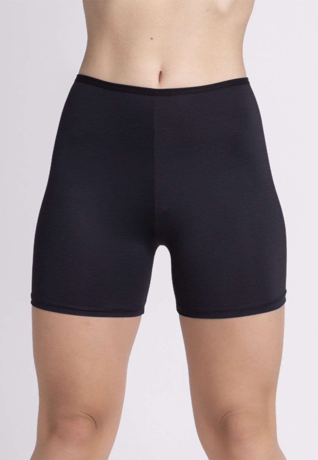 Vista 2 Kit 3 Anágua Íntimo Segunda Pele Shortinho Poliamida Conforto Lingerie Calcinha Modeladora VEKYO multicolorido