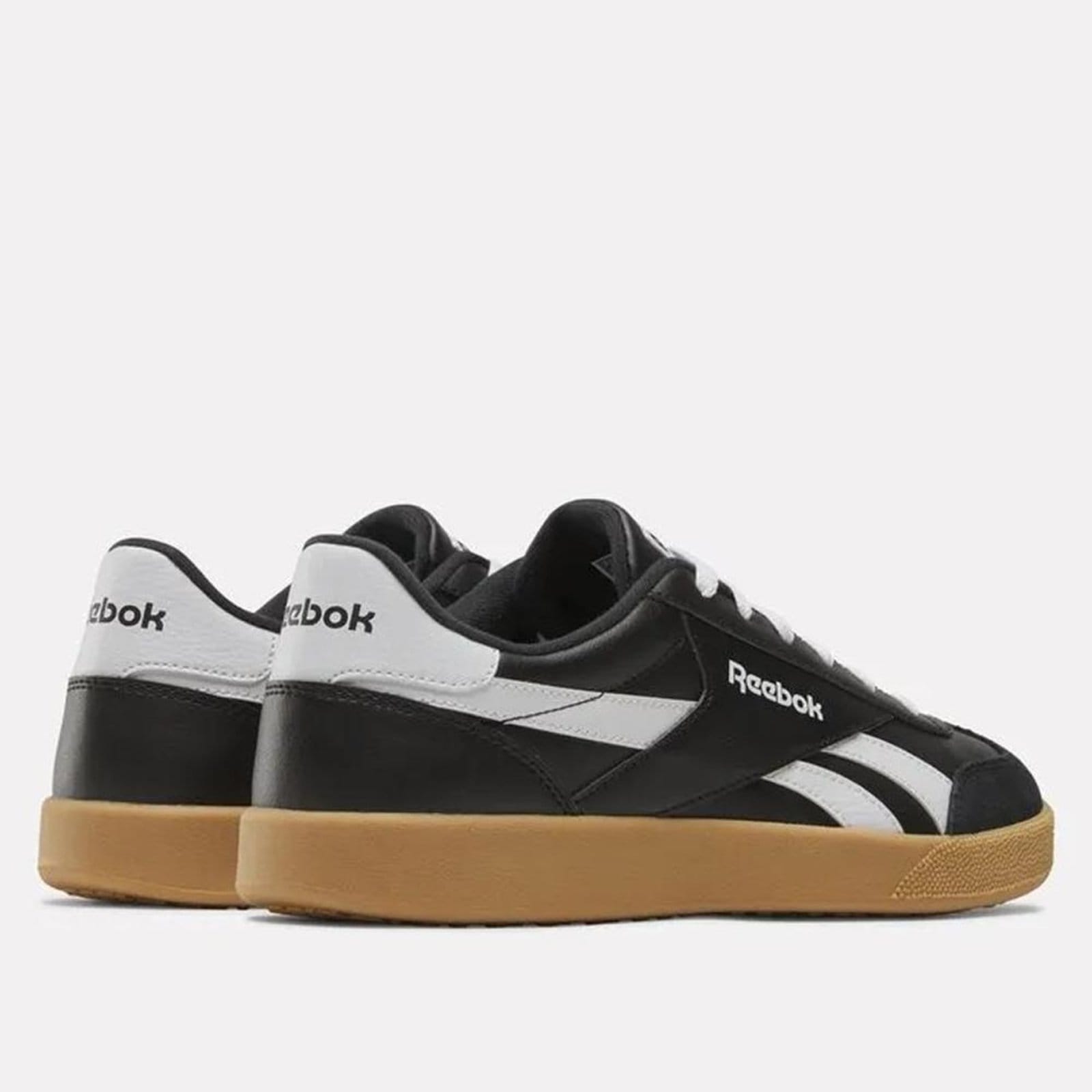 Vista 2 Tênis Reebok Smash Edge Masculino Black/White/Gum Reebok preto black