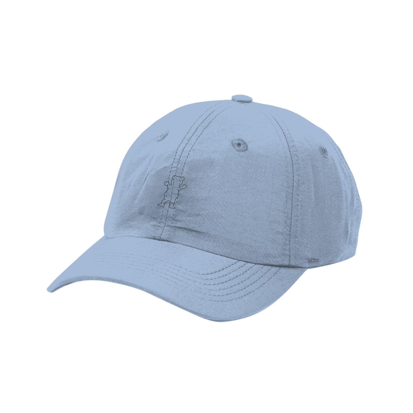Boné Grizzly Outline Mini Og Bear Dad Hat - BLUE AURA