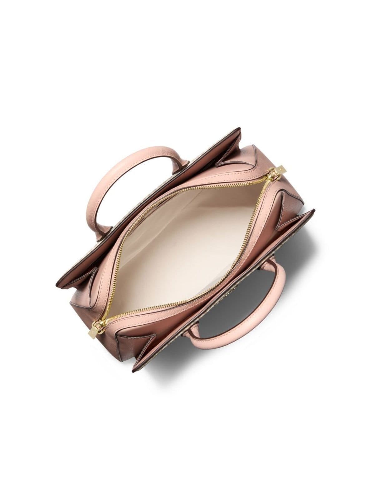 Vista 2 Bolsa Tiracolo Laila Média Logo 30R5G9IS6B173 Michael Kors branco