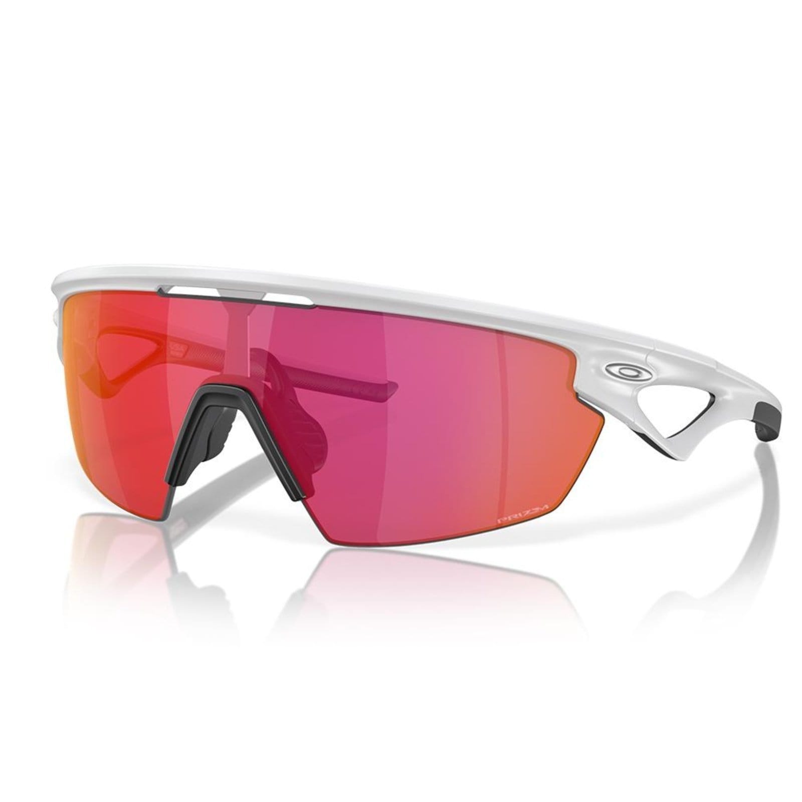 Vista principal Óculos de Sol Oakley Sphaera Matte White Prizm Field Oakley branco white
