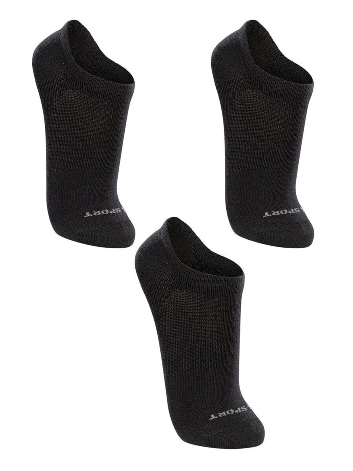 Kit 3 Pares de Meias Esportiva Invisível Lupo