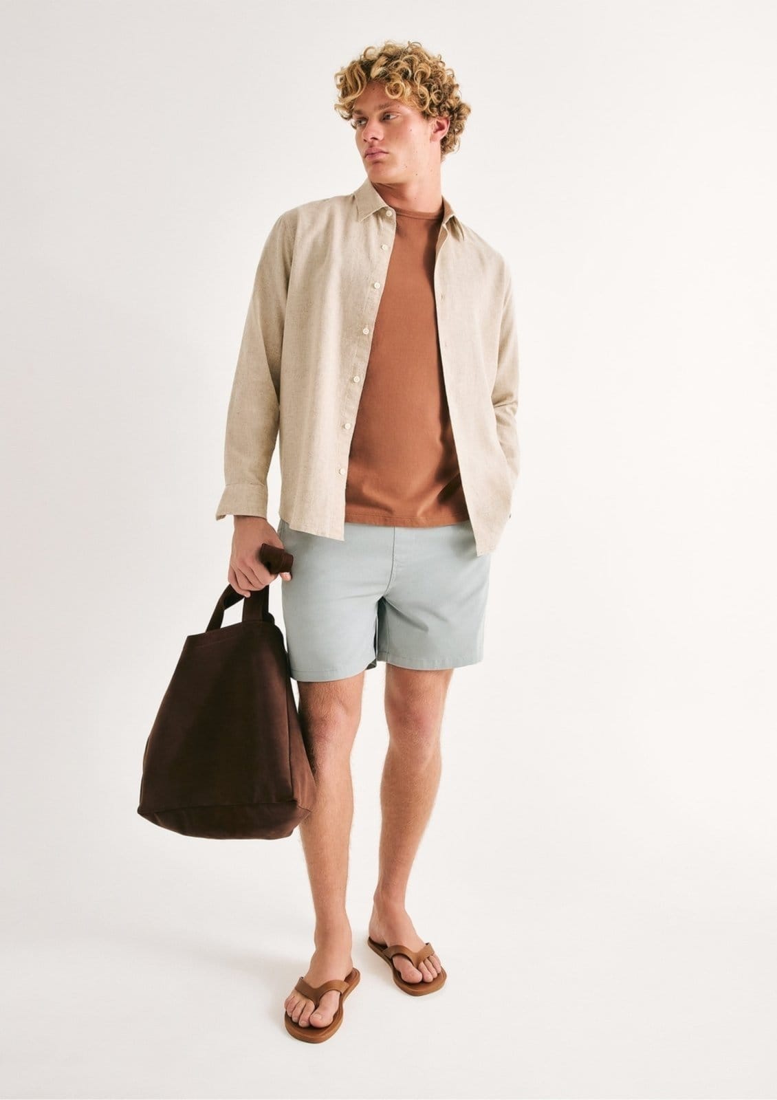 Shorts Masculino De Sarja