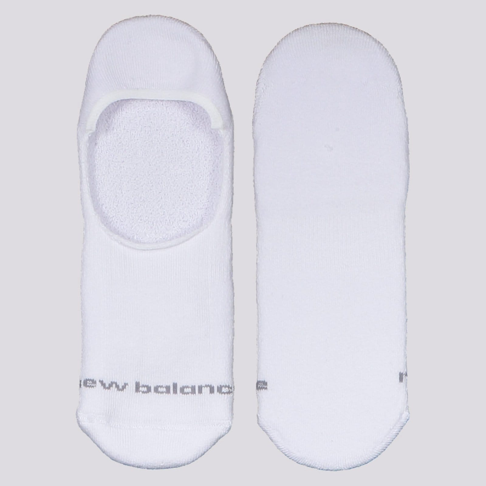 Meia New Balance Basic Cano Curto e Cinza