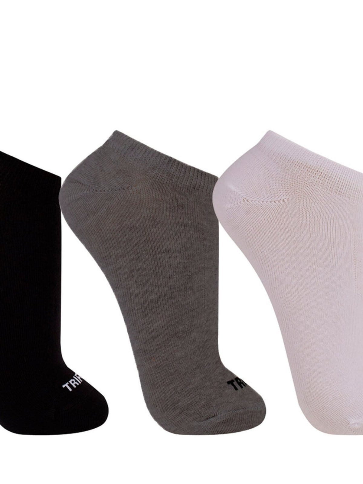 Vista 2 Kit 3 Pares de Meias Esportivas Cano Curto Trifil 6227 TRIFIL azul