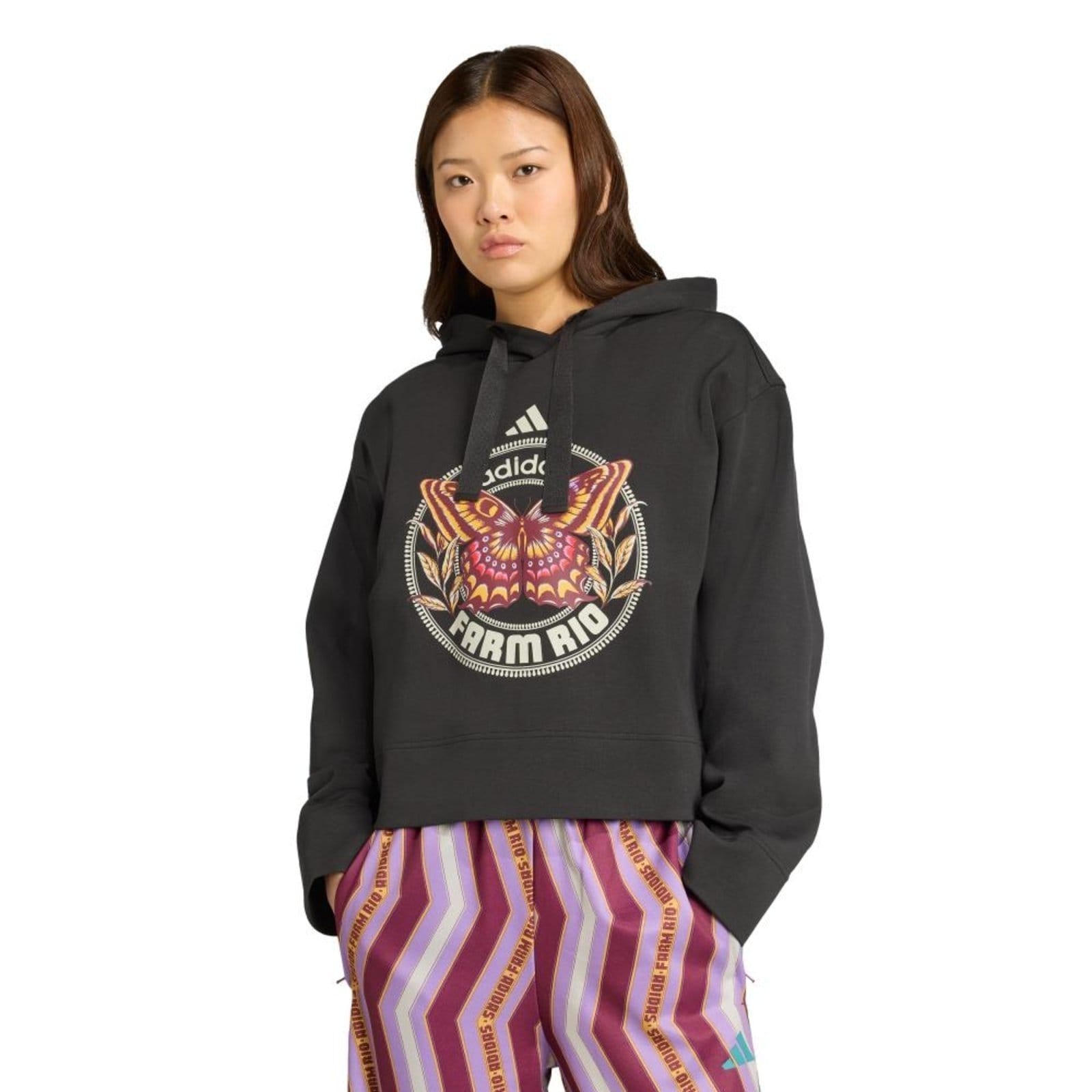 Blusa de moletom com capuz adidas X Farm adidas Sportswear