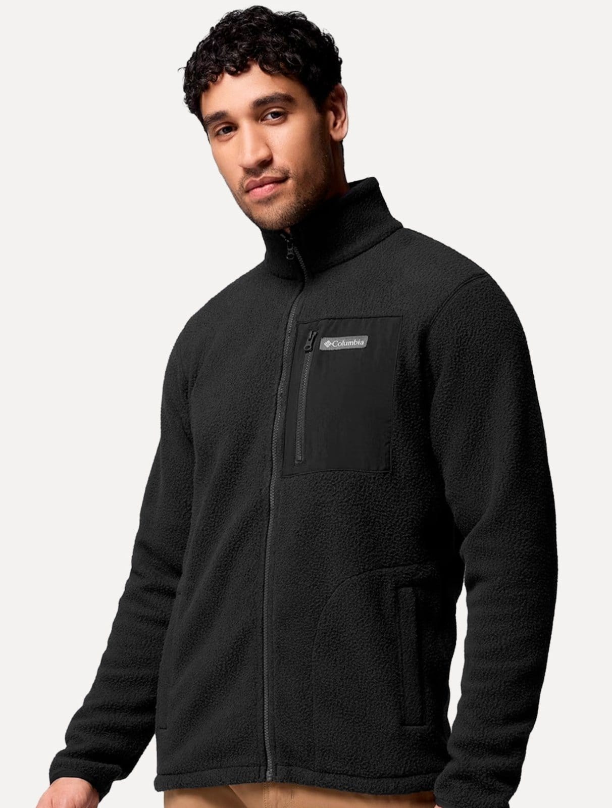 Jaqueta Columbia Masculina Jasper Ridge Pebbled Preta