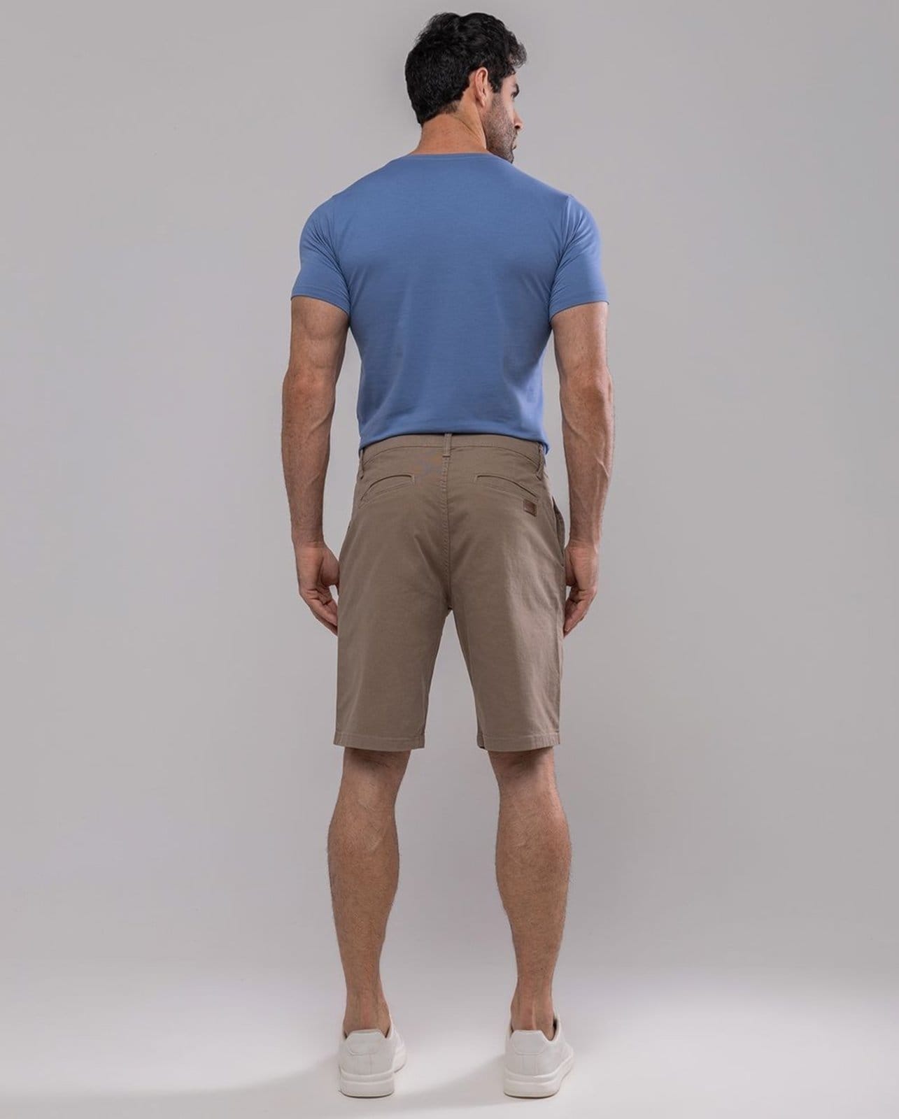Vista 2 Bermuda Masculina Chino 11100 Caqui Consciência cáqui caqui
