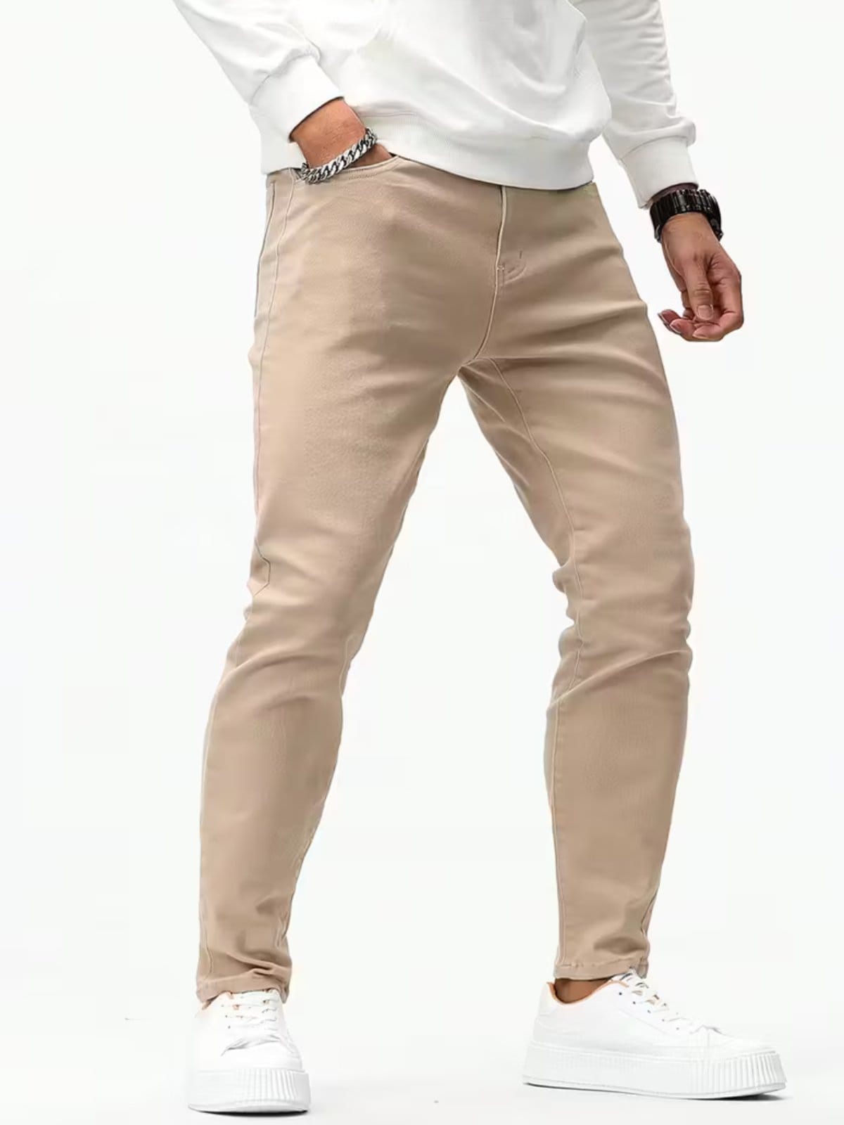 Calça Jeans Sarja 5 Estilos Confortavel e Basica