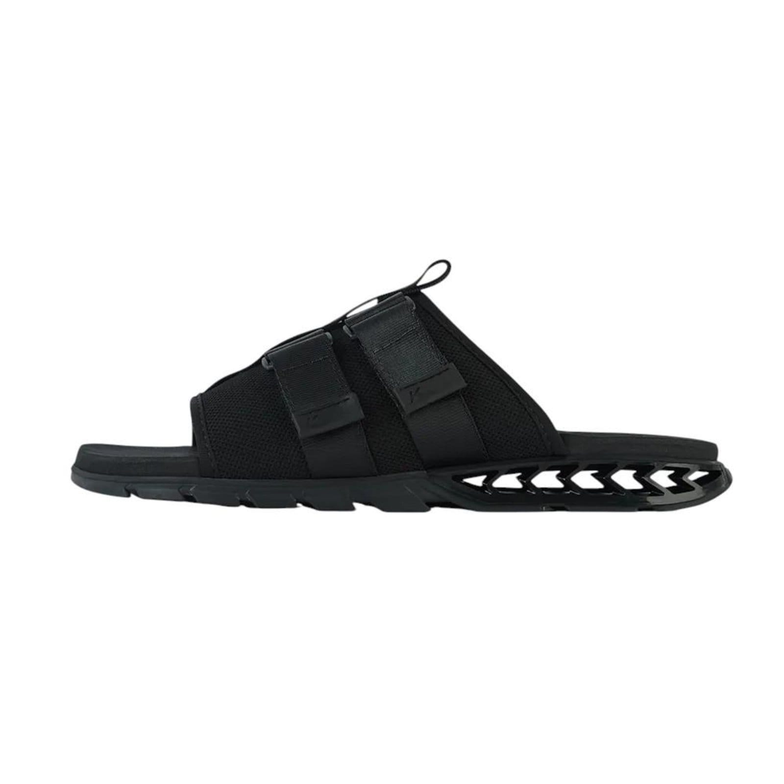 Vista 2 Chinelo Kenner Collab Black Panther Rakka Yaki Masculino Preto 745 preto black