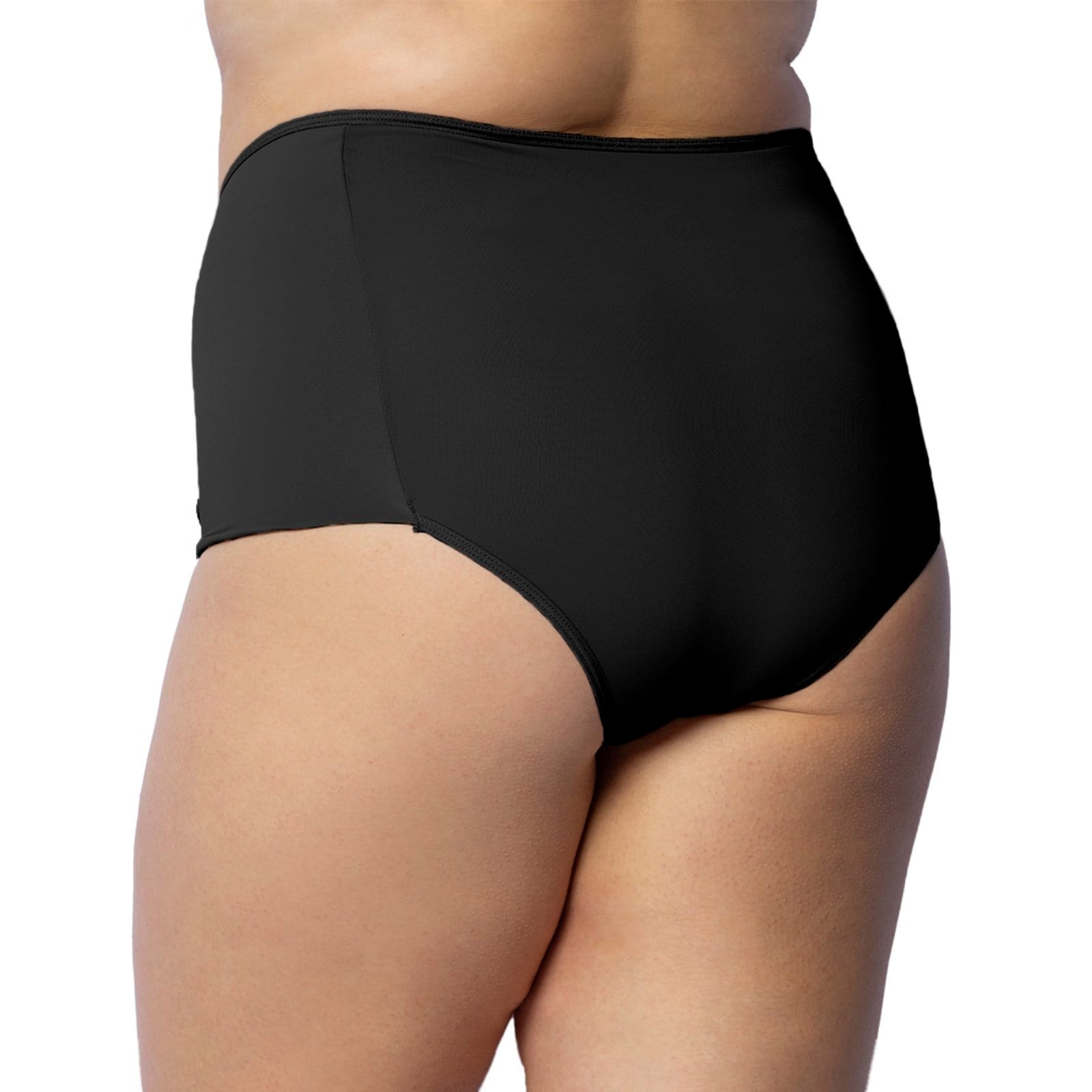 Calçola Culote Gabi Lingerie Plus Size Perfeita Gravidez Cintura Alta Poliamida Moda Íntima - 2