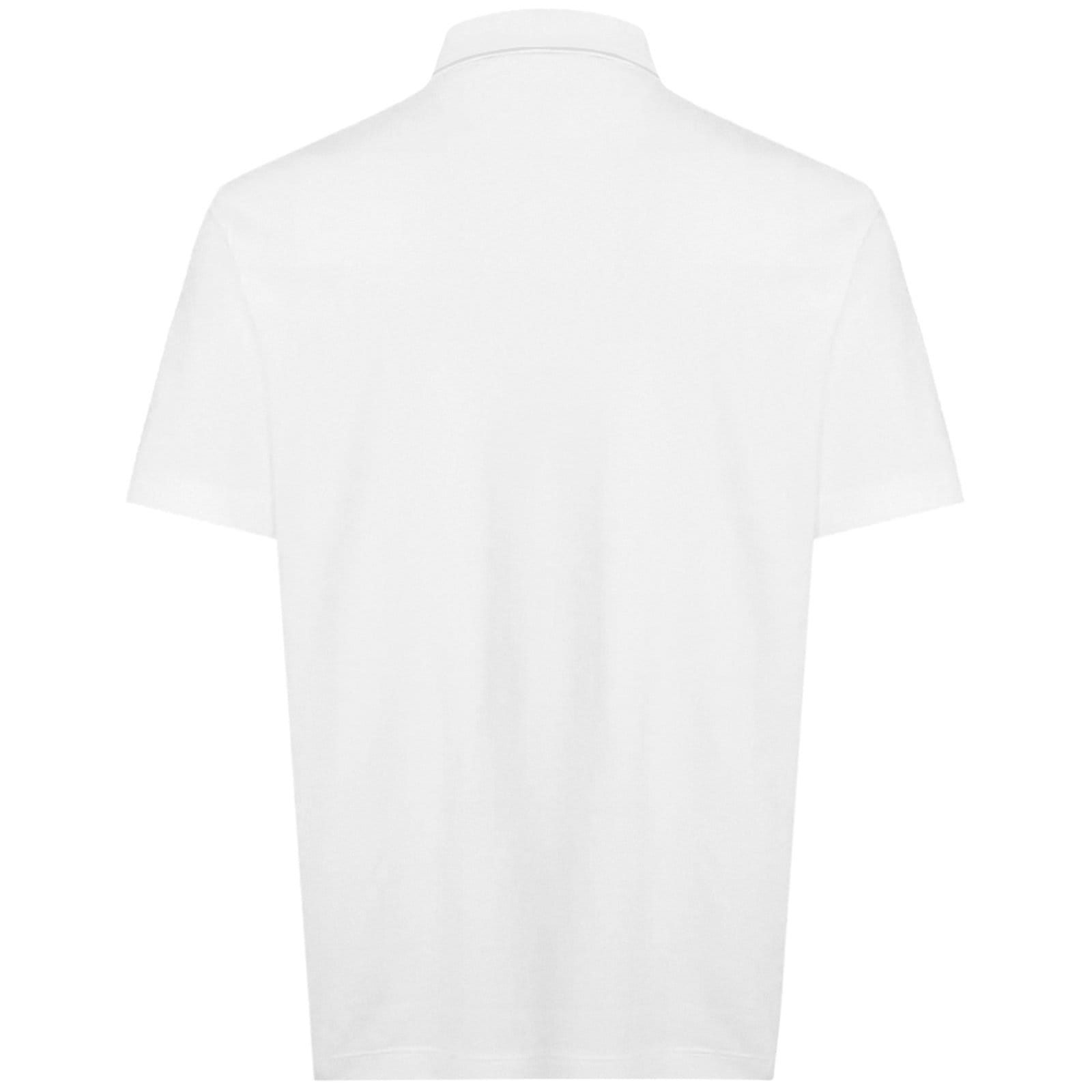 Vista 2 Camisa Polo Individual Basic Com Bolso Ou24 Masculino Individual branco