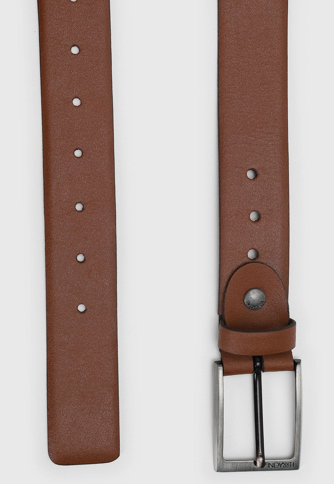 Vista 2 Cinto Masculino Ferracini Liso FERRACINI marrom