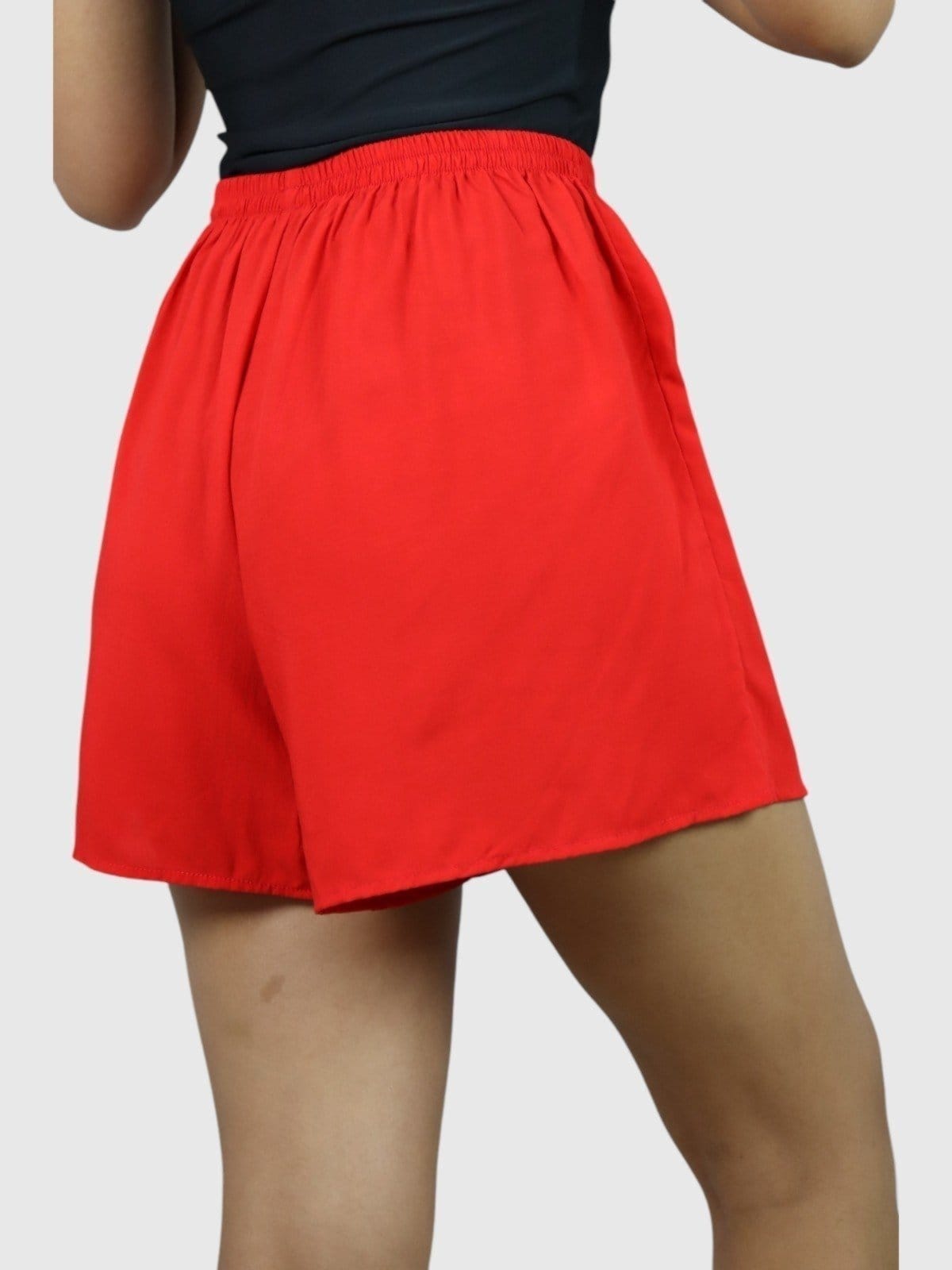 Vista 2 Shorts Liso D Bell Outlet Fashion Verão D BELL OUTLET FASHION vermelho