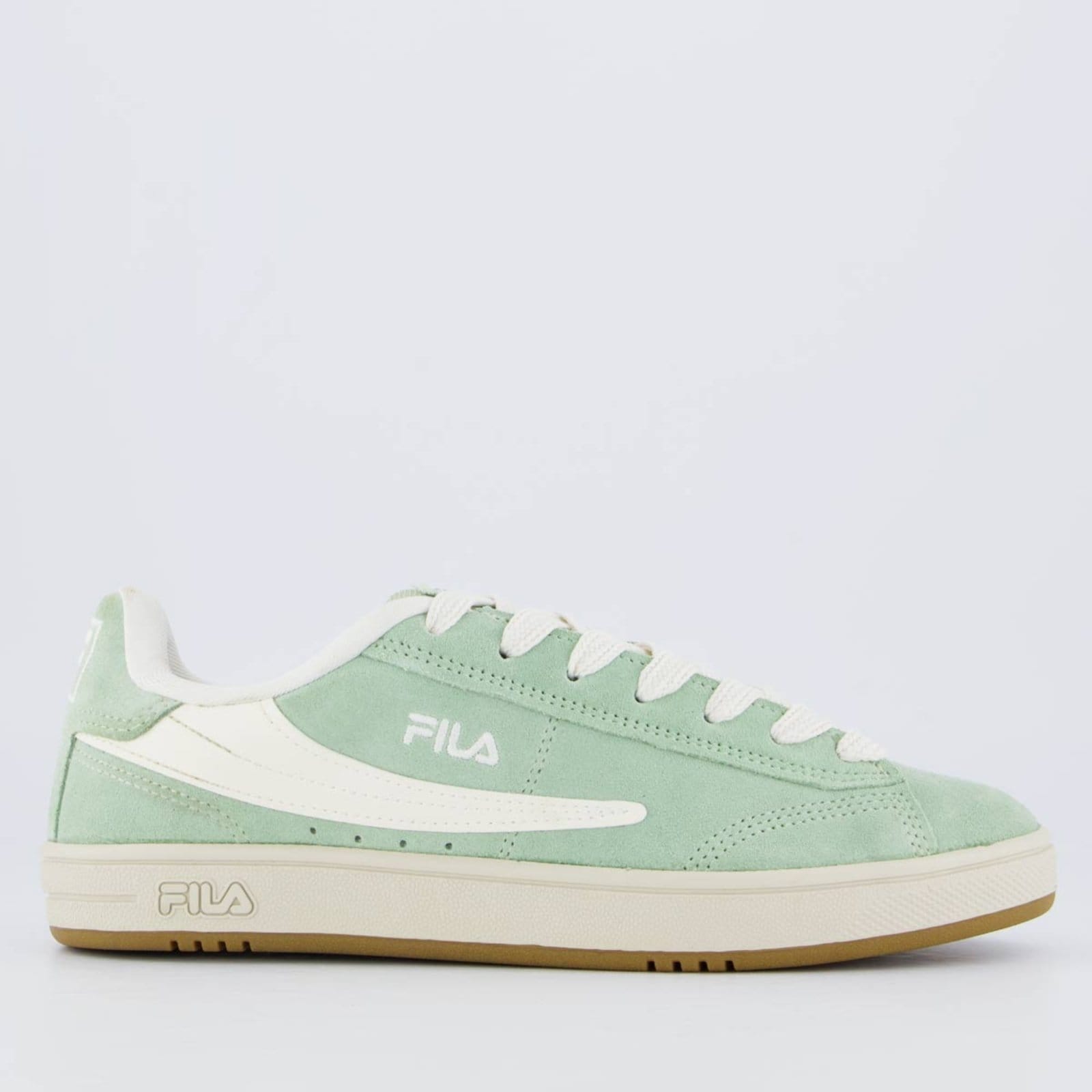 Tênis Fila Court 90 Feminino e Bege