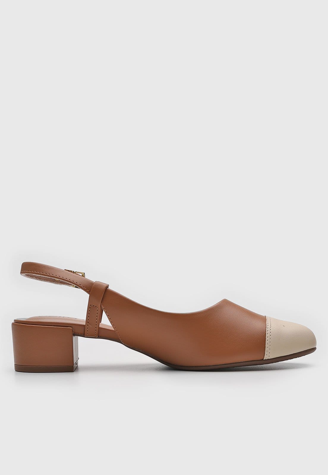 Vista 2 Scarpin Beira Rio Baixo BEIRA RIO bege