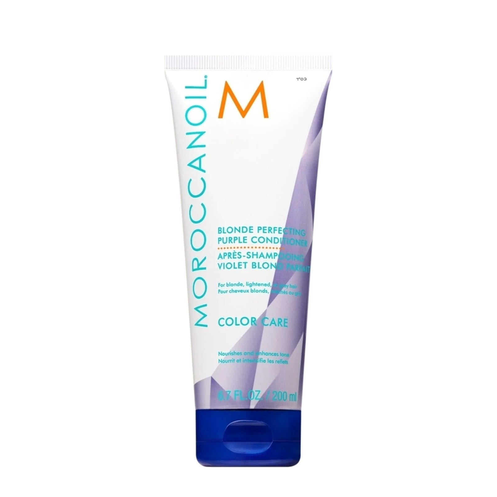 Vista principal Moroccanoil Color Care Blonde Perfection Condicionador 200ml Moroccanoil purple