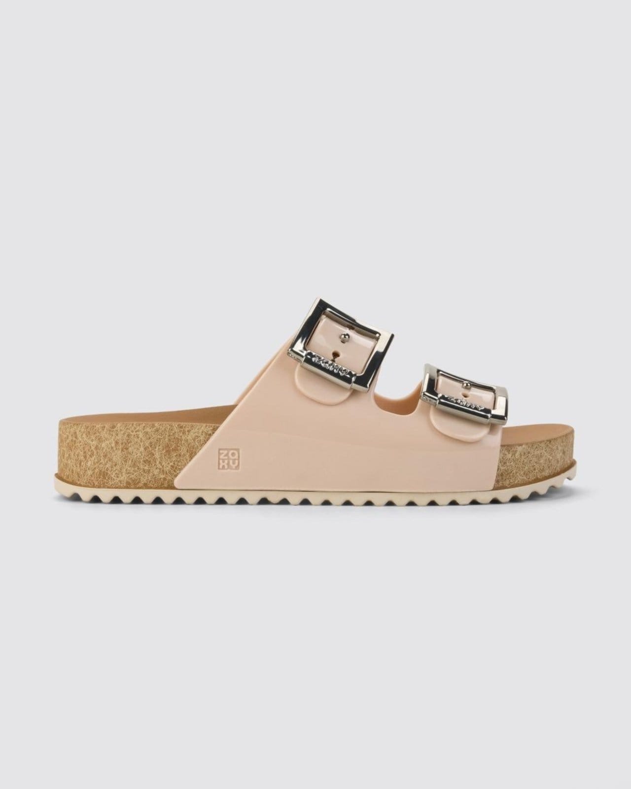 Vista principal Chinelo Slide Zaxy Partner Off-white Zaxy off-white white