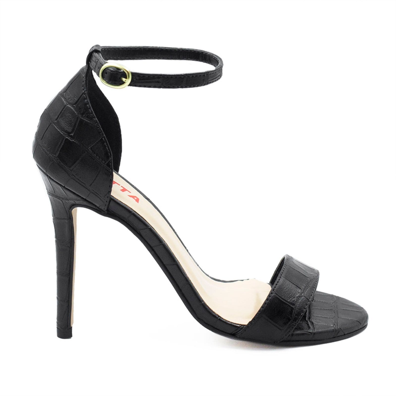 Sandalia Zatta Salto Fino Maya Croco