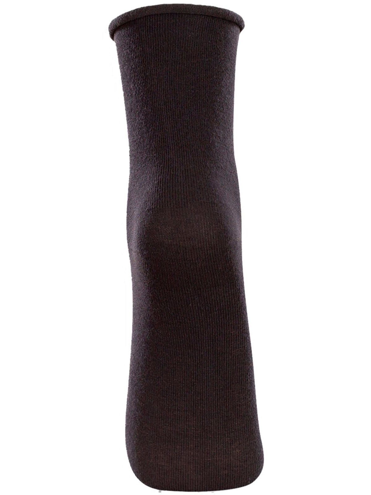 Vista 2 Meia sem Punho Cano Médio Lupo Lupo preto