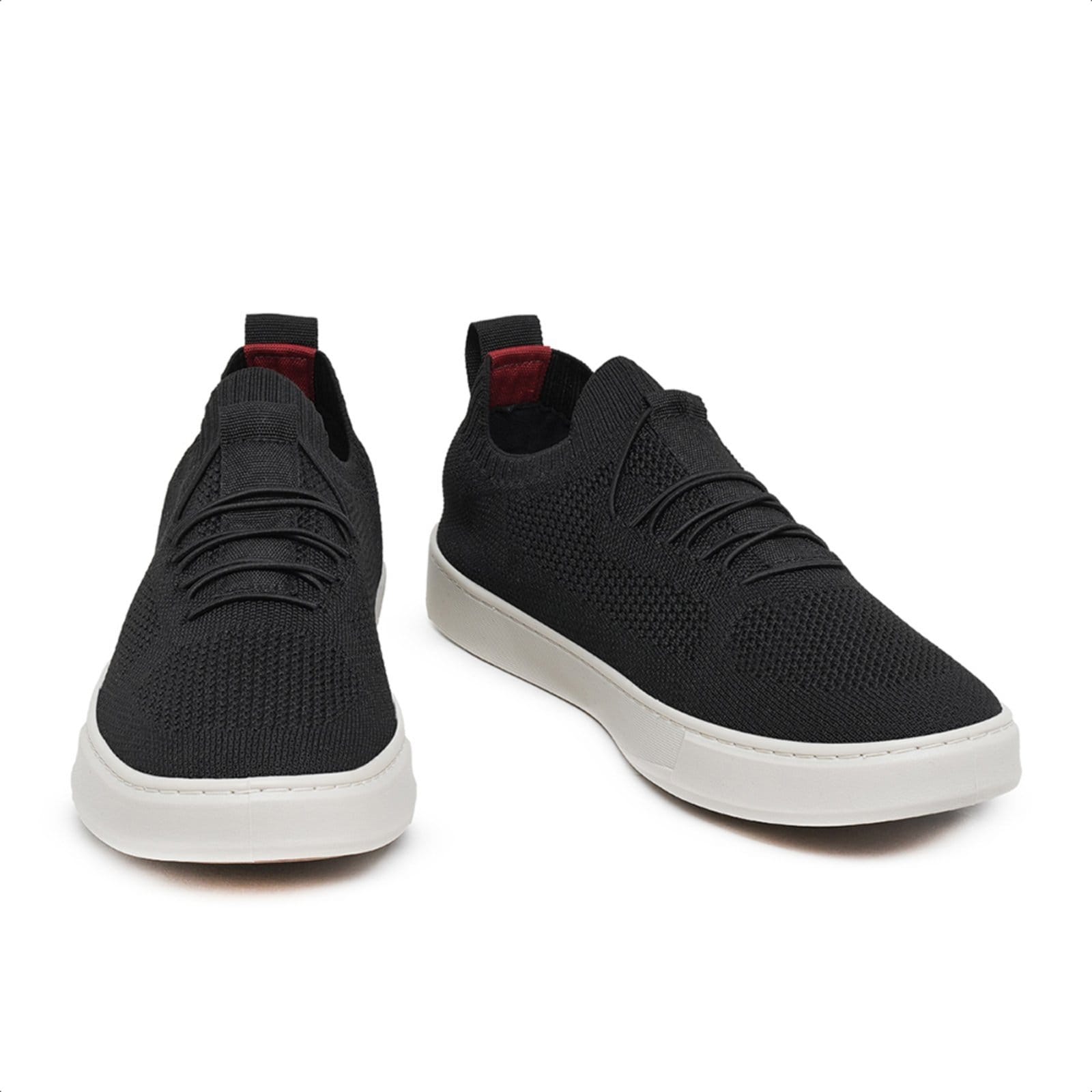 Vista 2 Tênis Casual Knit Malbork Masculino em Tecido Respirável K-7000P Malbork preto