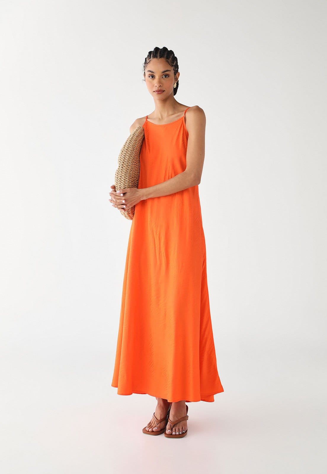 Vestido Longo Feminino Lez a Lez Jacquard