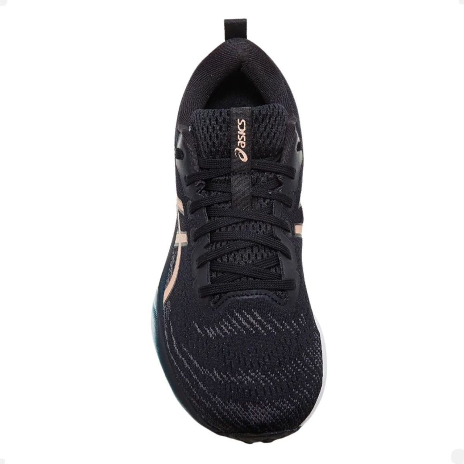 Vista 2 Tênis Corrida Masculino Asics Gel-Electrus 2 Preto ASICS cinza